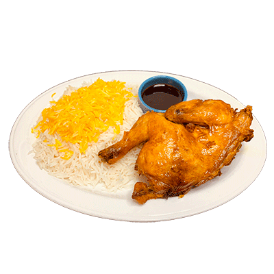 Salted Chicken with Rice(Akbar Joojeh)