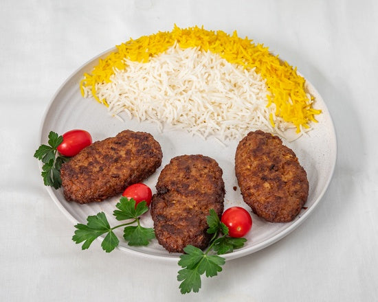 Cutlet Polo (3 x Persian Cutlet with Rice)