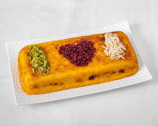 Chicken Cake - Tahchin (Ready in 4 hours)