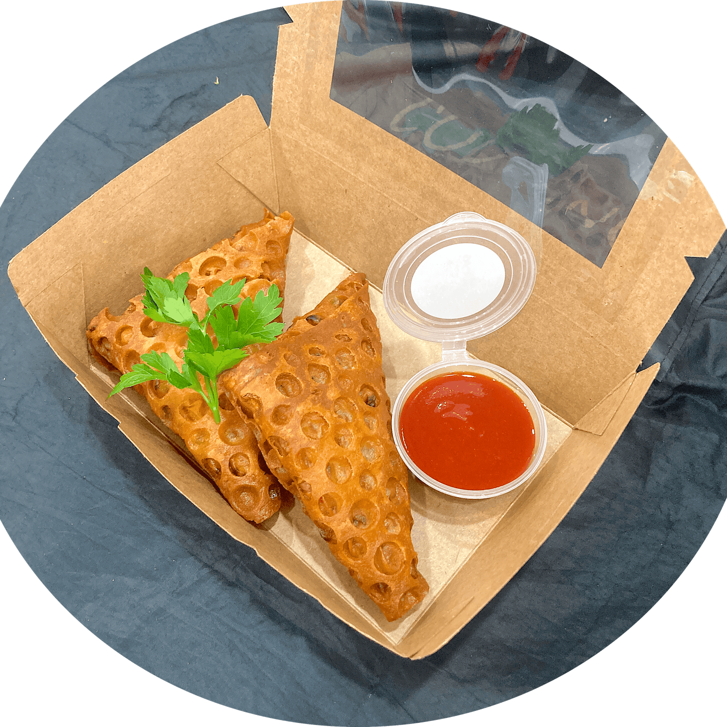 Pizza Samosa(pack of 2) -Food Truck